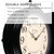BESTIME 66264B 16-Inch Double Sided Metal Wall Clock with Black Frame.Sturdy Frame,Easy Read,Garden,Home Décor,Indoor,Outdoor,Farmhouse,Yard,Station,Office,Photography Props.