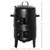 3-in-1 Vertical Charcoal Smoker Grill with 2 Cooking Areas, Thermometer