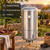 ZHENYUWANG Vertical Stainless Steel Charcoal Smoker, 93 cm