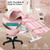 Felivine Pink Tattoo Chair for Client with Hydraulic Rolling Stool, Tattoo Client Chair Facial Bed Chairs for Esthetician, Tattoo Table Esthetician Beds Facial Beds with 2 Trays for Spa Beauty