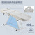 BELLEZE Adjustable Tattoo Table Chair Salon Bed Eyelash Microblading Esthetician Equipment for Professional Massage Facial Lash Beauty Treatment Spa - White