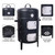17 Inch Steel Charcoal Smoker, Vertical BBQ Grill for Outdoor Cooking