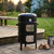 17 Inch Steel Charcoal Smoker, Vertical BBQ Grill for Outdoor Cooking