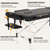 ABET Portable 3-Fold Massage Table, Height Adjustable & Compact