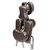 Master Massage The Bedford Chocolate Brown Portable Massage Chair (46463)