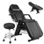 Hicomony Black Tattoo Chair with Salon Stool, Esthetician Tattoo Table Bed with Storage Basket, Multi-Purpose Lash Chair Spa Table, Adjustable Tattoo Artist Massage Table Beauty Salon Spa Equipment