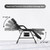 V VDLONSY Facial Chair 73 Inch Tattoo Chair Adjustable with Stool Black