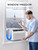0,000 BTU U Shaped Window Air Conditioner, Cools up to 450 Sq Ft