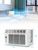 Commercial Cool CWAM08W6C 8000 BTU, AC Unit Cools Up to 350 Square Feet Window Air Conditioner, White