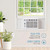 Keystone 6,000 BTU Window Mounted Air Conditioner & Dehumidifier, 115V