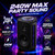 QAU Speakers Bluetooth Wireless, 240W Peak Power, 8-Inch Woofer, Auracast