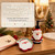 Christmas Santa Soap Dispenser Set with Soap Dish for Bathroom Winter Decor