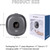 Automatic Foaming Soap Dispenser for Kitchen and Bathroom with Digital Display & 3 Adjustable Modes, Wall-Mount Touch-Free Hand Soap Dispenser (Gray)