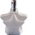 Bathroom This Ceramic Multi-Functional Soap Dispenser is Suitable for Use in Hotels and Homes New Home Essentials(B White)
