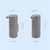 High-end Soap Dispensers for Home Use: Wall-Mounted Or Countertop Lotion and Shampoo Elegant(Black)