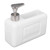 Eminchu Soap Dispenser with Sponge Holder for Kitchen Sink, 18.5 X 17 X 7