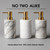 Marble Soap Dispenser, Hand Soap Dispenser for Bathroom Kitchen Countertop - Lotion and Liquid Soap Dispenser