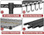 PrimeZone 55.5" Wx24 x80 Heavy Duty Metal Wire Storage Shelving with Wheels
