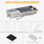 Charcoal Barbecue Grill Stainless Steel Portable Folding Charcoal BBQ Grill Stainless Steel Camp Picnic Cooker