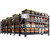 69"W Garage Shelving Heavy Duty Metal Storage Shelves, 4-Tier Garage Storage Shelves, Adjustable Industrial Shelving, Easy Assembly Garage Shelf Rack, Shelves for Garage Storage, Warehouse, 4 Pack