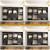 Unikito Closet System, 100" Closet Organizer with Drawers & Mirror, Black