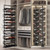 Pull-Out Shoe Rack Organizer for Closet Shoe Cabinet,Adjustable Height Retractable Metal Stackable Shoe Rack, Vertical Shelf Organizer for Small Bedroom Closet, Space Saving Storage, Black(80cm,15 Tie