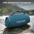 DOOGEEEco Wild Boom Portable Bluetooth Speaker with RGB Lights, Blue