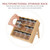 Spice Rack Storage Shelf, Wall Mounted or Freestanding Kitchen Organizer