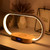 Donewin Bedside Lamp with Wireless Charger,Wooden Table Lamp with Charging Station,Touch Nightstand Lamp with Clock,3 Color Stepless Dimming Touch Lamp for Bedroom,Unique Gifts for Women