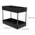 Multi-function Kitchen Spice Rack, Dual Layer ABS Countertop Organizer