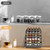 IDEALHOUSE 3-Tier Foldable Spices Rack, Adjusted Height 10-10.8Inch