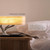 MODIRNATION Bonsai Modern LED Bedside Smart Table Lamp with Built-in TWS Bluetooth Speaker and Qi Wireless Charger for Home and Office, Stepless Dimming with Sleep Mode (Lights of Life)