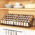 BOIVSHI 4 Tier Spice Rack Organizer, Spice Rack for Cabinet, Adjustable Depth Seasoning Shelf for Countertop, Pantry, Seasoning Organizer, Metal, Black (2 Pack)