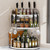 2-Tier Stainless Steel Spice Rack/Corner Organizer