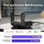 GL.iNet GL-AX1800(Flint) WiFi 6 Router -Dual Band Gigabit Wireless Internet Router | 5 x 1G Ethernet Ports | Up to 120 Devices | OpenVpn&WireGuard