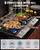 11Inch Non Stick Frying Pan, Hybrid 3-Ply Stainless Steel, Stay-Cool Handle