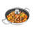 12.59in 316 Stainless Steel Frying Pan with Glass Lid, Non-Stick Surface