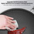 banapoy 13in 316 Stainless Steel Non Stick Frying Pan with Pan (34cm)