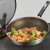 QOPCBCGN Stainless Steel Frying Pan, Uncoated, Flat Bottomed, Non Stick, Multifunctional For Household Use