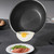 ZEFLMXS 304 Stainless Steel Frying Pan Non Stick Household Stove Vegetable Flat Bottomed