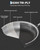 11 inch Non-Stick Frying Pans with lid, Tri-Ply Stainless Steel Skillets