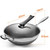 GRSJKRI 316 Stainless Steel Frying Pan -sided Honeycomb Household Concave Induction Cooker