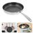 ARTIBETTER Stainless Steel Honeycomb Frying Pan for Eggs and Vegetables