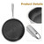 VICASKY Stainless Steel Honeycomb Frying Pan for Eggs and Breakfast Cooking