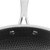 Hemobllo Stainless Steel Frying Pan with Honeycomb Non Stick Coating