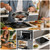 Cooking Frying Pan Stainless Steel Round Frying Skillet Cookware