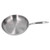 Tbest Stainless Steel Frying Pan, 3 Layers Professional Heat Distribution