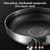 Frying Pans Nonstick Stainless Steel Heat Resistant