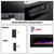 R.W.FLAME 36 inch Recessed and Wall Mounted Electric Fireplace, Ultra Thin ad Low Noise, Fit for 2 x 4 and 2 x 6 Stud, Remote Control with Timer,Touch Screen,Adjustable Flame Color and Speed