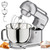 Camic 7.45 QT Tilt-Head Stand Mixer, Electric Mixer for Baking,Silver